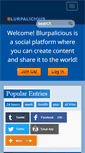 Mobile Screenshot of blurpalicious.com